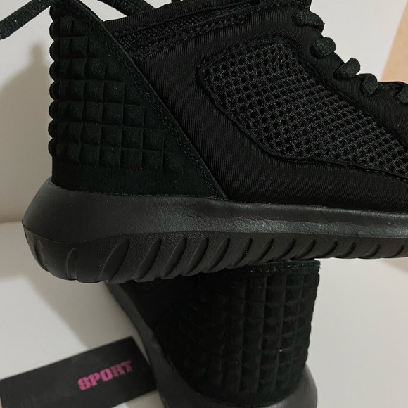 PHILIPP PLEIN SNEAKERS RUNNER “ SUE “ black size us 8 - Picture 7 of 11